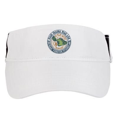 Pray For Maui Hawaii Strong Adult Drive Performance Visor
