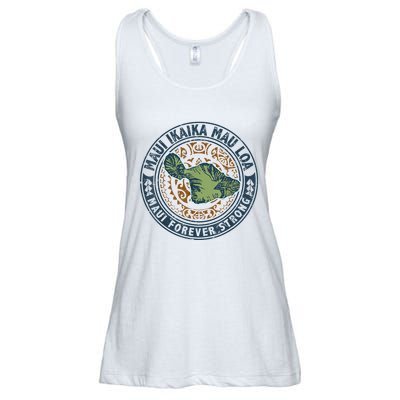 Pray For Maui Hawaii Strong Ladies Essential Flowy Tank