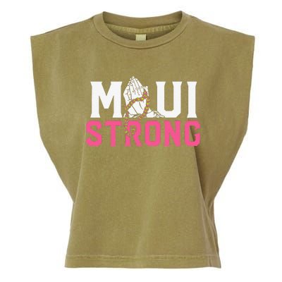 Pray For Maui Hawaii StrongFunny Gift Garment-Dyed Women's Muscle Tee