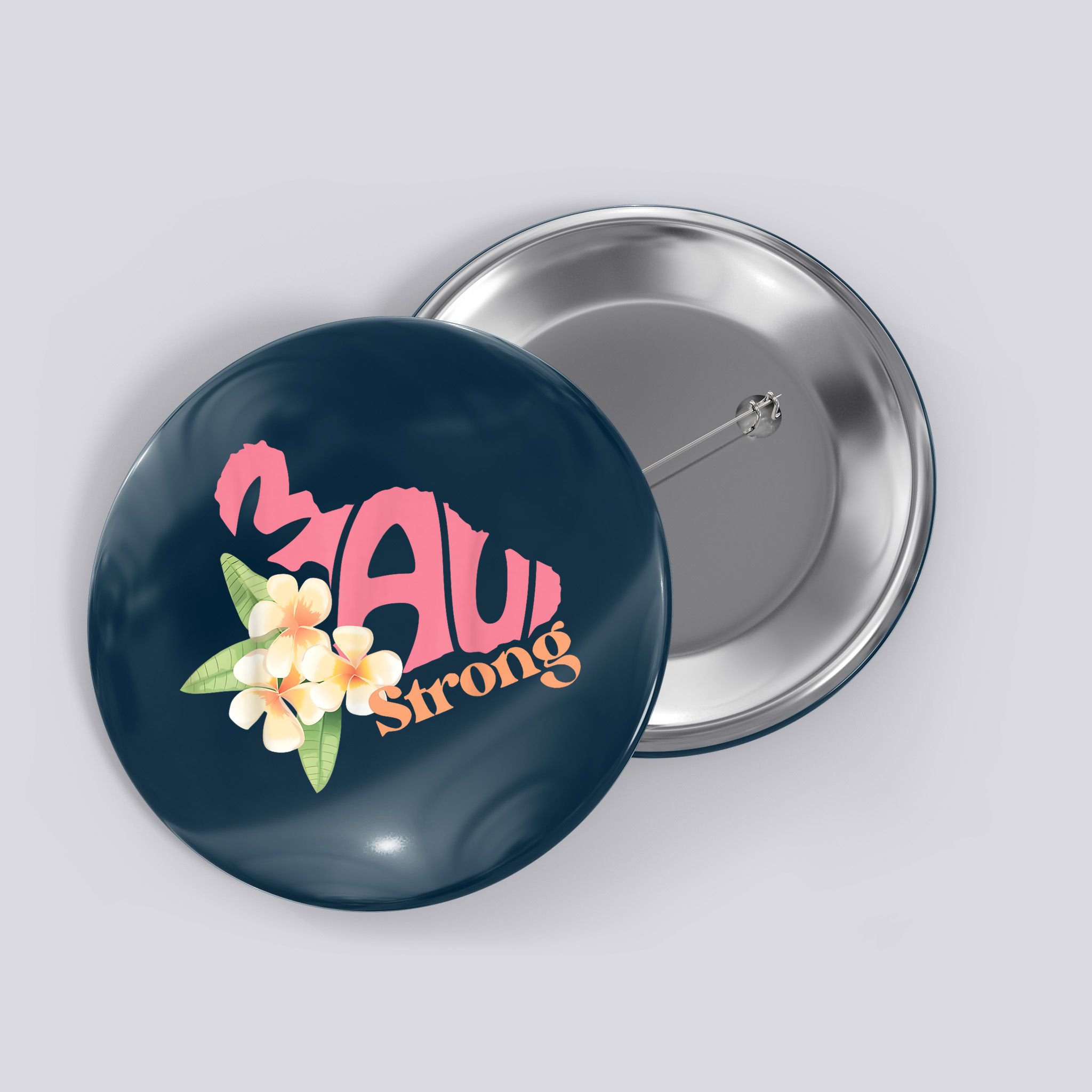Pray For Maui Hawaii Strong Button