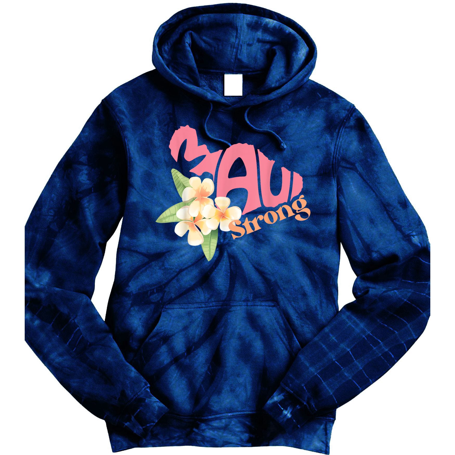 Pray For Maui Hawaii Strong Tie Dye Hoodie