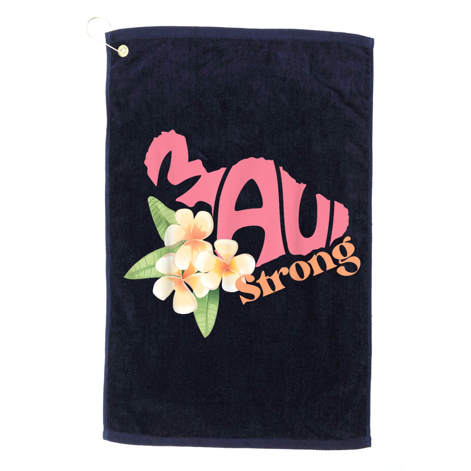 Pray For Maui Hawaii Strong Golf Towel