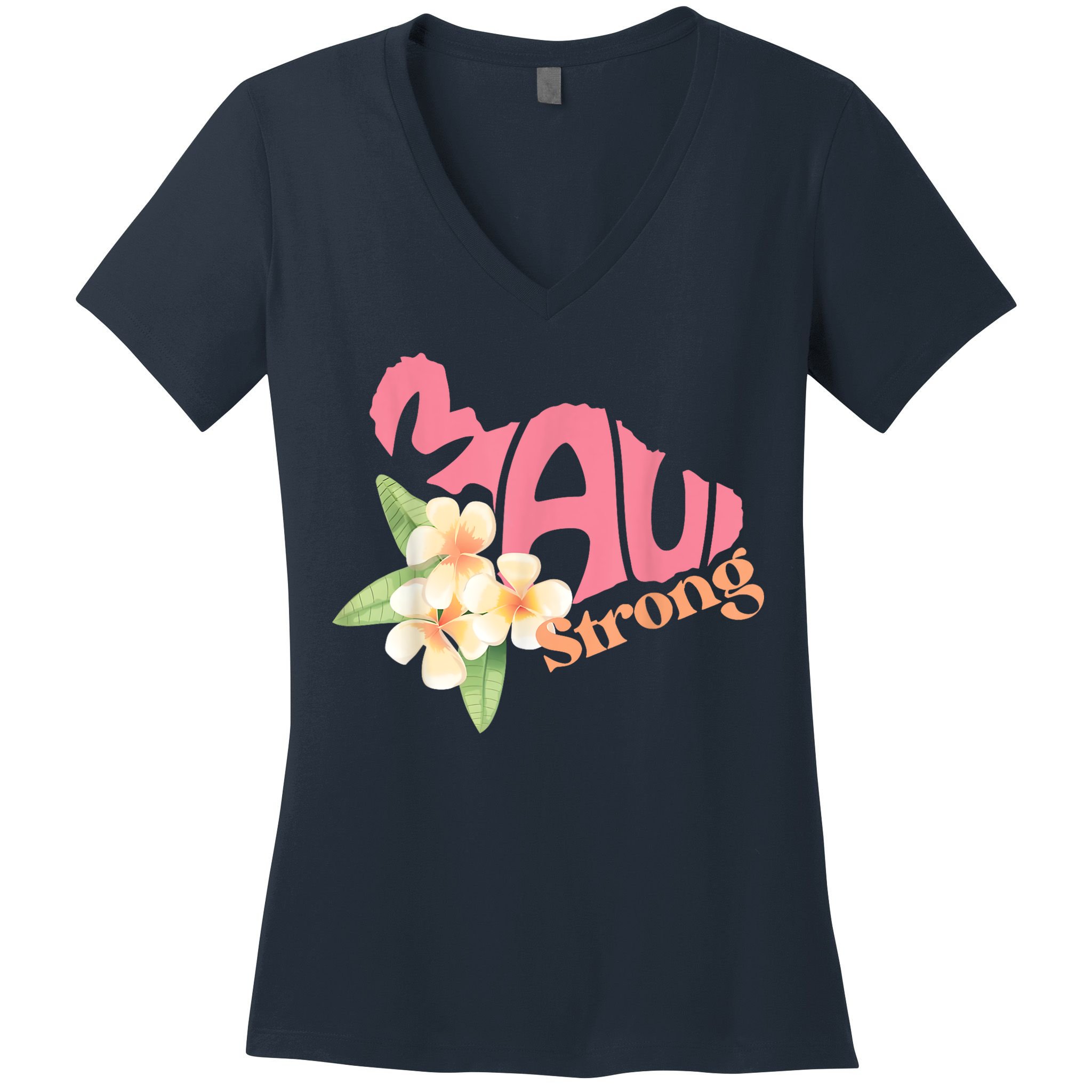Pray For Maui Hawaii Strong Women's V-Neck T-Shirt