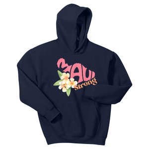 Pray For Maui Hawaii Strong Kids Hoodie