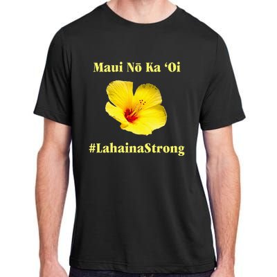 Pray For Maui Hawaii Strong Maui Lahaina Hawaiian Islands Adult ChromaSoft Performance T-Shirt