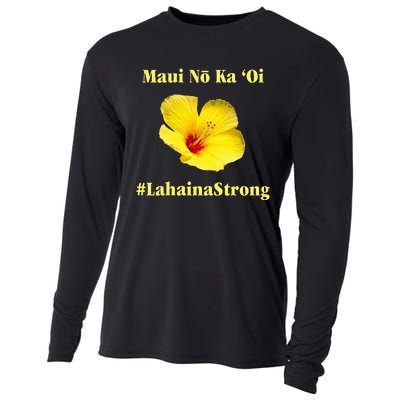 Pray For Maui Hawaii Strong Maui Lahaina Hawaiian Islands Cooling Performance Long Sleeve Crew