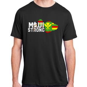 Pray For Maui Hawaii Strong Maui Wildfire Support Adult ChromaSoft Performance T-Shirt