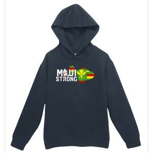 Pray For Maui Hawaii Strong Maui Wildfire Support Urban Pullover Hoodie