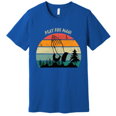 Pray For Maui Hawaii Strong Premium T-Shirt