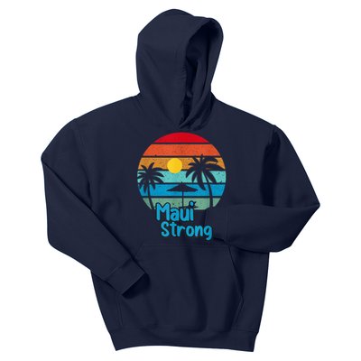 Pray for Maui Hawaii Strong Kids Hoodie