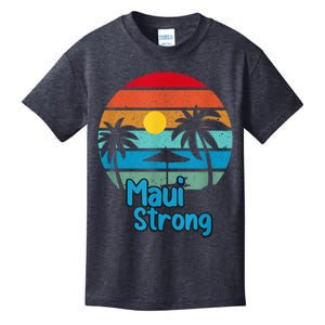 Pray for Maui Hawaii Strong Kids T-Shirt