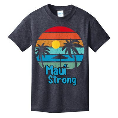 Pray for Maui Hawaii Strong Kids T-Shirt