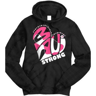 Pray For Maui Hawaii Strong Tie Dye Hoodie