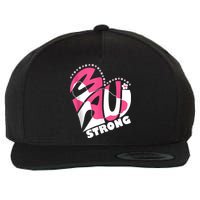 Pray For Maui Hawaii Strong Wool Snapback Cap