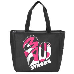 Pray For Maui Hawaii Strong Zip Tote Bag