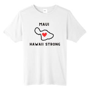 Pray For Maui Hawaii Strong Tall Fusion ChromaSoft Performance T-Shirt