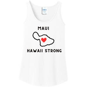 Pray For Maui Hawaii Strong Ladies Essential Tank