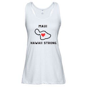 Pray For Maui Hawaii Strong Ladies Essential Flowy Tank