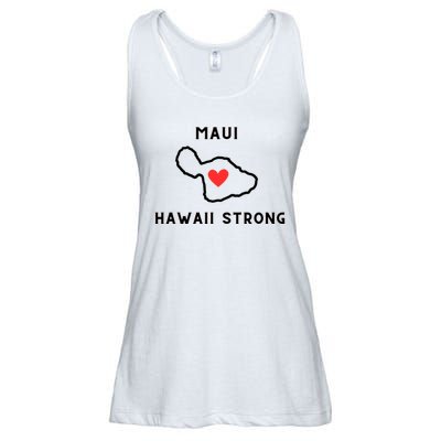 Pray For Maui Hawaii Strong Ladies Essential Flowy Tank