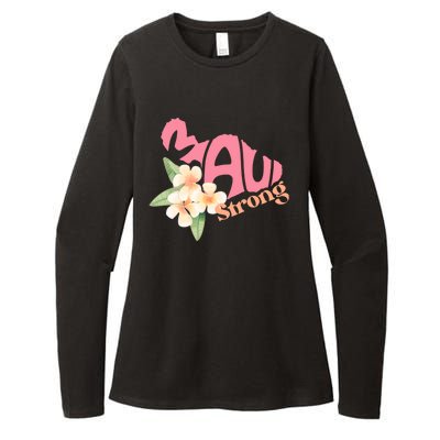 Pray For Maui Hawaii Strong Womens CVC Long Sleeve Shirt