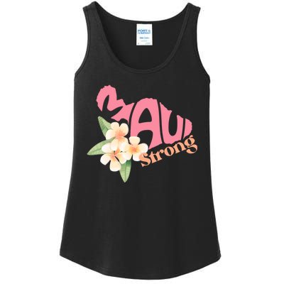 Pray For Maui Hawaii Strong Ladies Essential Tank