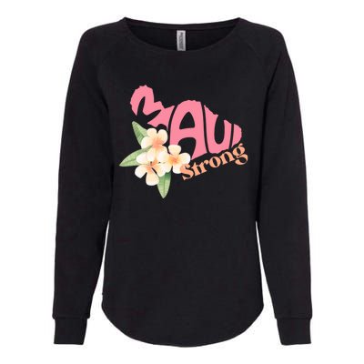 Pray For Maui Hawaii Strong Womens California Wash Sweatshirt