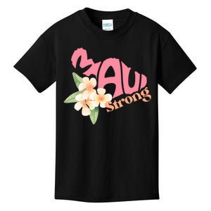 Pray For Maui Hawaii Strong Kids T-Shirt