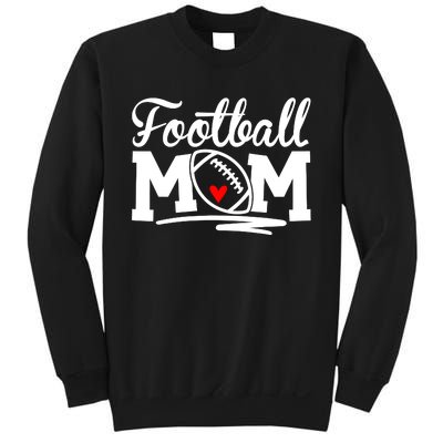 Proud Football Mom Supportive Mom Football Fun Mom Sweatshirt