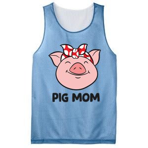 Pig Farmer Mom Love Pigs Pig Mom Cute Pig Lovers Gift Mesh Reversible Basketball Jersey Tank