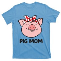 Pig Farmer Mom Love Pigs Pig Mom Cute Pig Lovers Gift T-Shirt