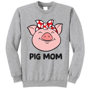 Pig Farmer Mom Love Pigs Pig Mom Cute Pig Lovers Gift Sweatshirt