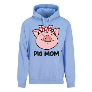 Pig Farmer Mom Love Pigs Pig Mom Cute Pig Lovers Gift Unisex Surf Hoodie