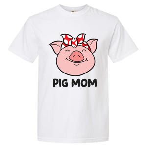 Pig Farmer Mom Love Pigs Pig Mom Cute Pig Lovers Gift Garment-Dyed Heavyweight T-Shirt