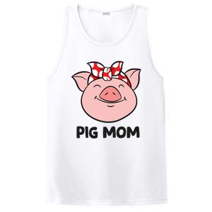 Pig Farmer Mom Love Pigs Pig Mom Cute Pig Lovers Gift PosiCharge Competitor Tank