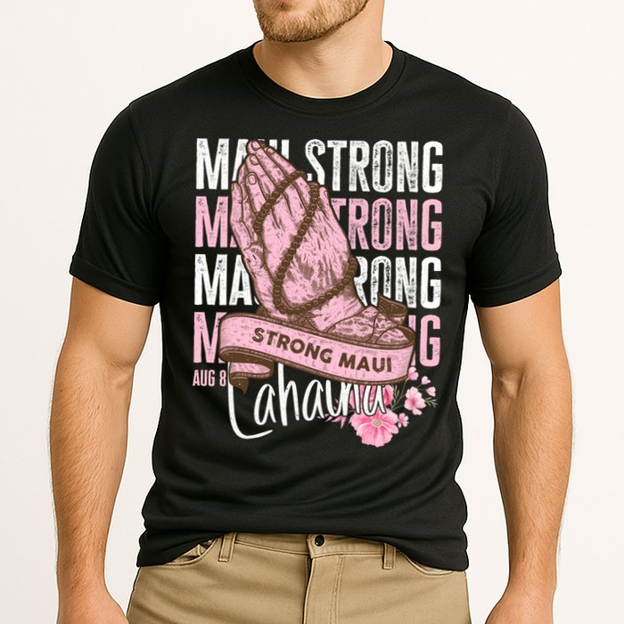 Pray For Maui Hawaii Strong Maui Lahaina Hawaiian Islands Cooling Performance Crew T-Shirt
