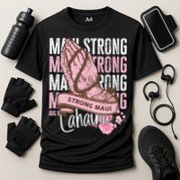 Pray For Maui Hawaii Strong Maui Lahaina Hawaiian Islands Cooling Performance Crew T-Shirt