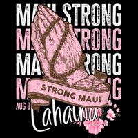 Pray For Maui Hawaii Strong Maui Lahaina Hawaiian Islands Cooling Performance Crew T-Shirt