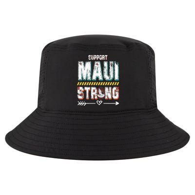 Pray For Maui Hawaii Strong Cool Comfort Performance Bucket Hat