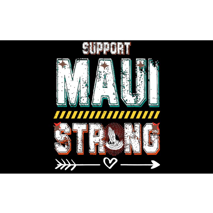 Pray For Maui Hawaii Strong Bumper Sticker