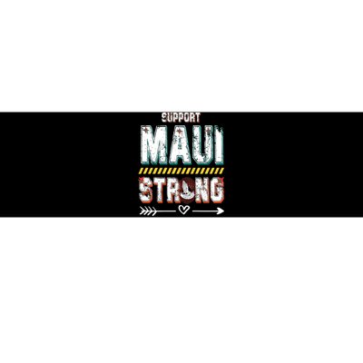 Pray For Maui Hawaii Strong Bumper Sticker