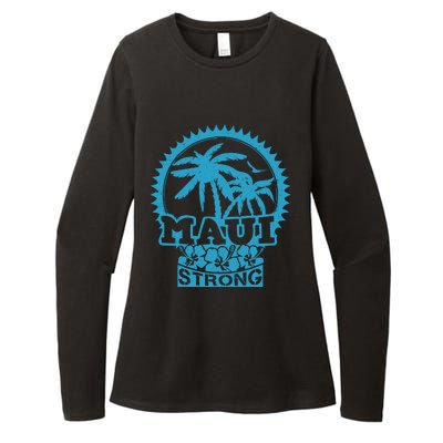 Pray For Maui Hawaii Strong Maui Womens CVC Long Sleeve Shirt