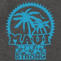 Pray For Maui Hawaii Strong Maui Vector Backpack