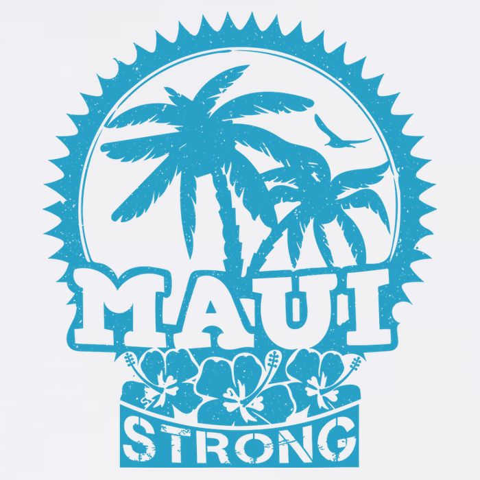 Pray For Maui Hawaii Strong Maui Garment-Dyed Sweatshirt