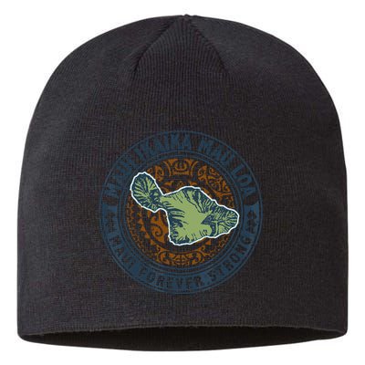 Pray For Maui Hawaii Strong Sustainable Beanie