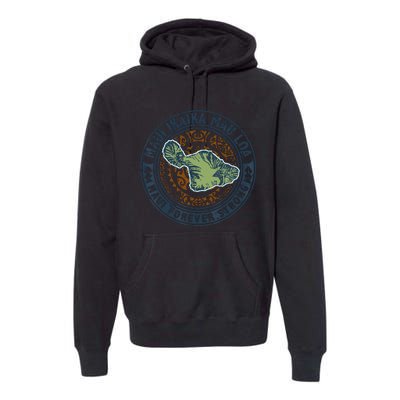 Pray For Maui Hawaii Strong Premium Hoodie