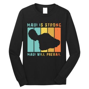 Pray For Maui Strong Hawaii Strong Save Maui Hawaii Long Sleeve Shirt