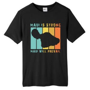 Pray For Maui Strong Hawaii Strong Save Maui Hawaii Tall Fusion ChromaSoft Performance T-Shirt