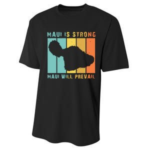 Pray For Maui Strong Hawaii Strong Save Maui Hawaii Performance Sprint T-Shirt