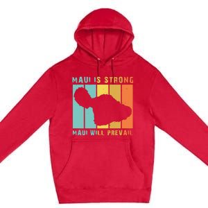 Pray For Maui Strong Hawaii Strong Save Maui Hawaii Premium Pullover Hoodie