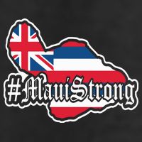 Pray For Maui Strong Hawaii Strong Save Maui Hawaii Garment-Dyed Fleece Hoodie